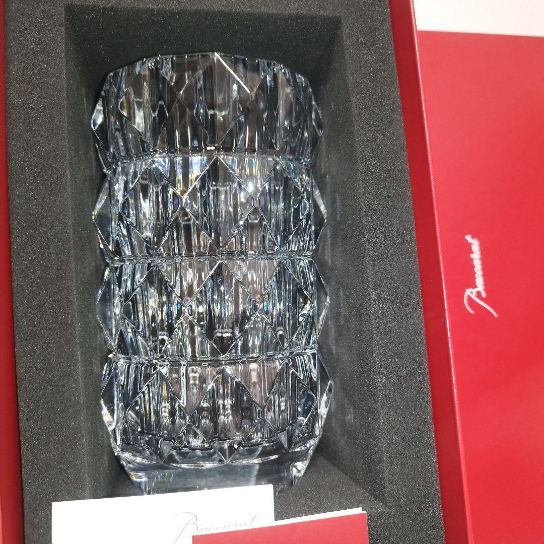 【新品未使用】Baccarat ルクソール 23cm　フラワーベース 花瓶