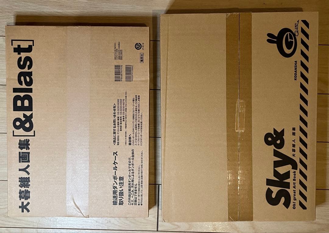 【新品未開封】大暮維人画集 [Sky&] [&Blast]