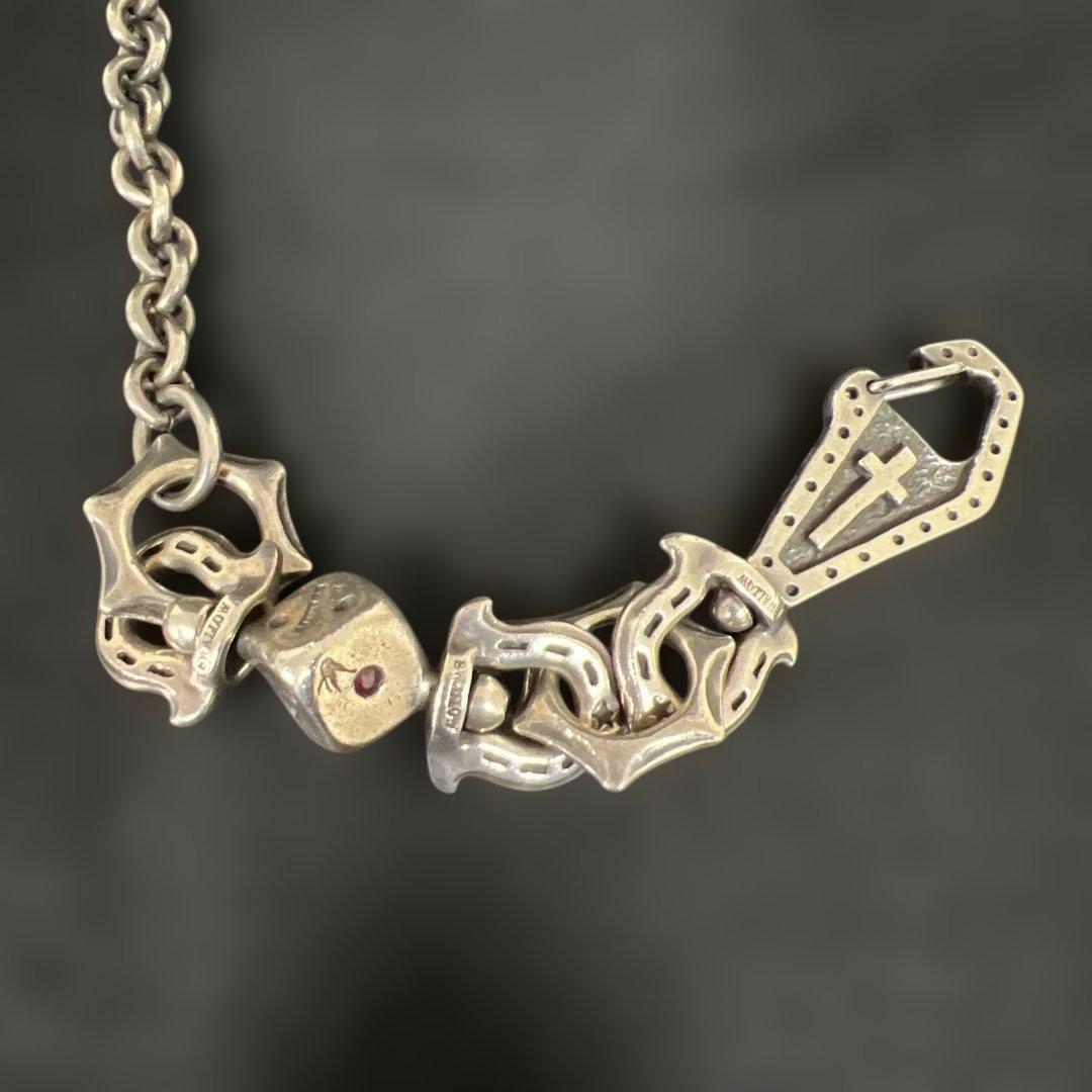 リセッシュ　galcia シルバー ウォレットチェーン カスタムオーダー