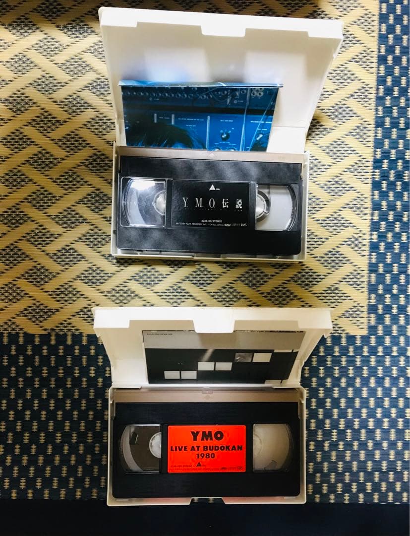 YMO VHS  2本セット　YMO伝説　LIVE AT BUDOKAN1980