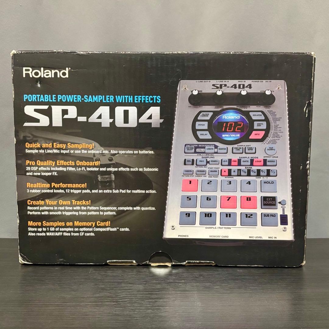 初代 Roland SP-404 メモリーカード付き 動作確認済