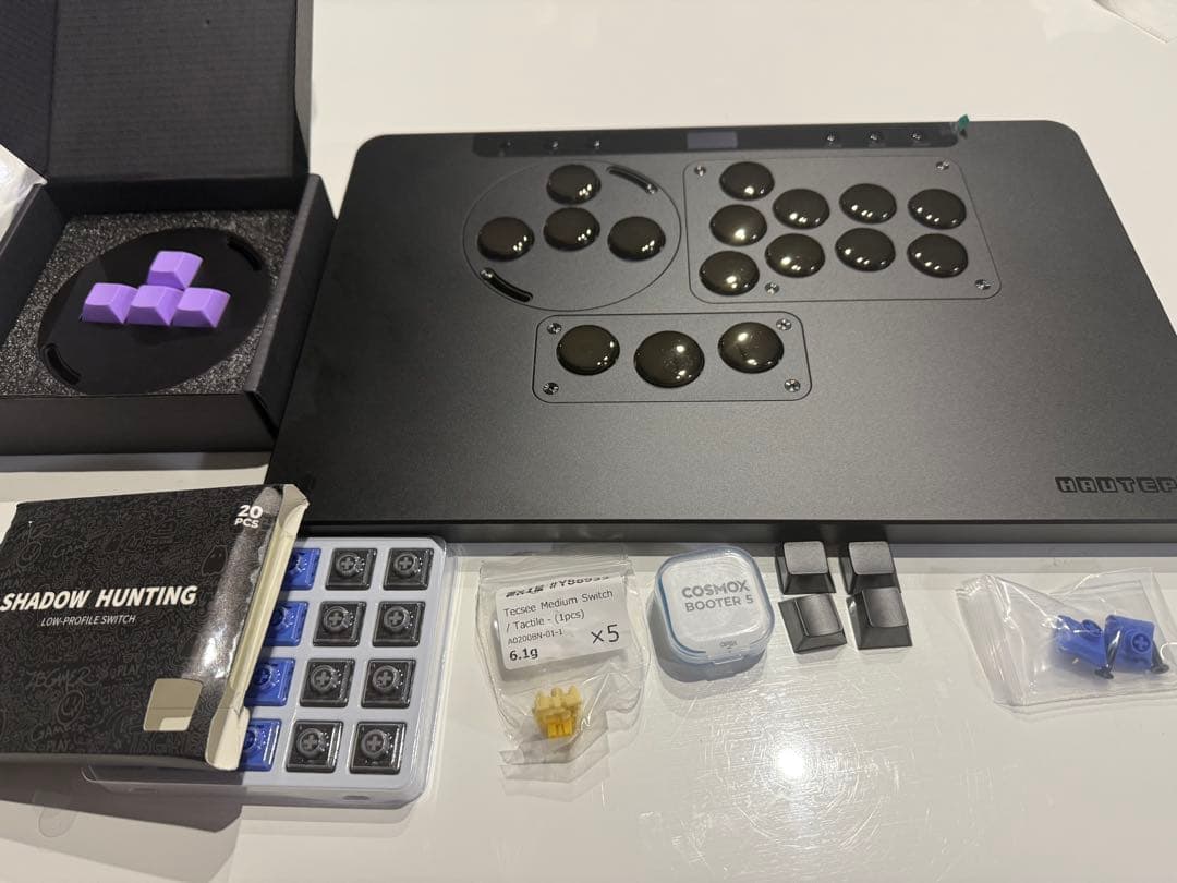 Haute42 COSMOX HautePad X LP版　スイッチ交換