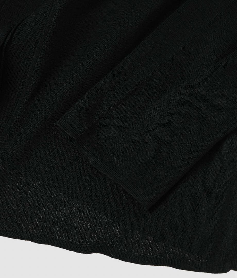 新品　seya. HIGH GAUZE SILK SHIRT シルクシャツ