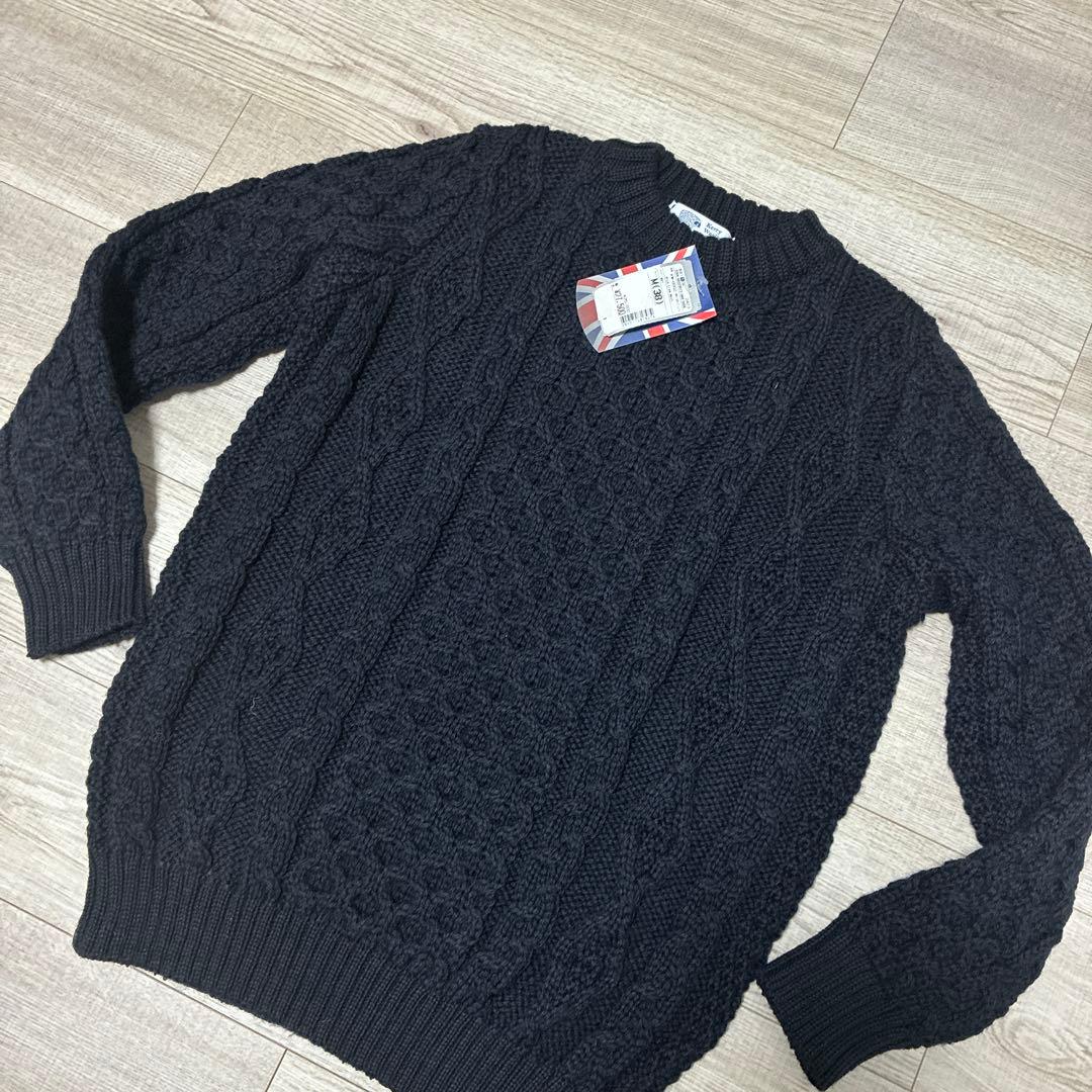 定価約2.8万 Kerry Woollen Mills セーター M 英国製