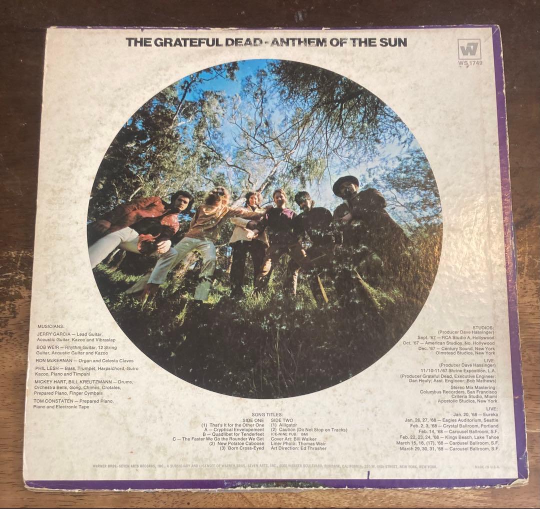 ◾️高音質USオリジナル盤◾️GRATEFUL DEAD■グレイトフルデッド■Ant