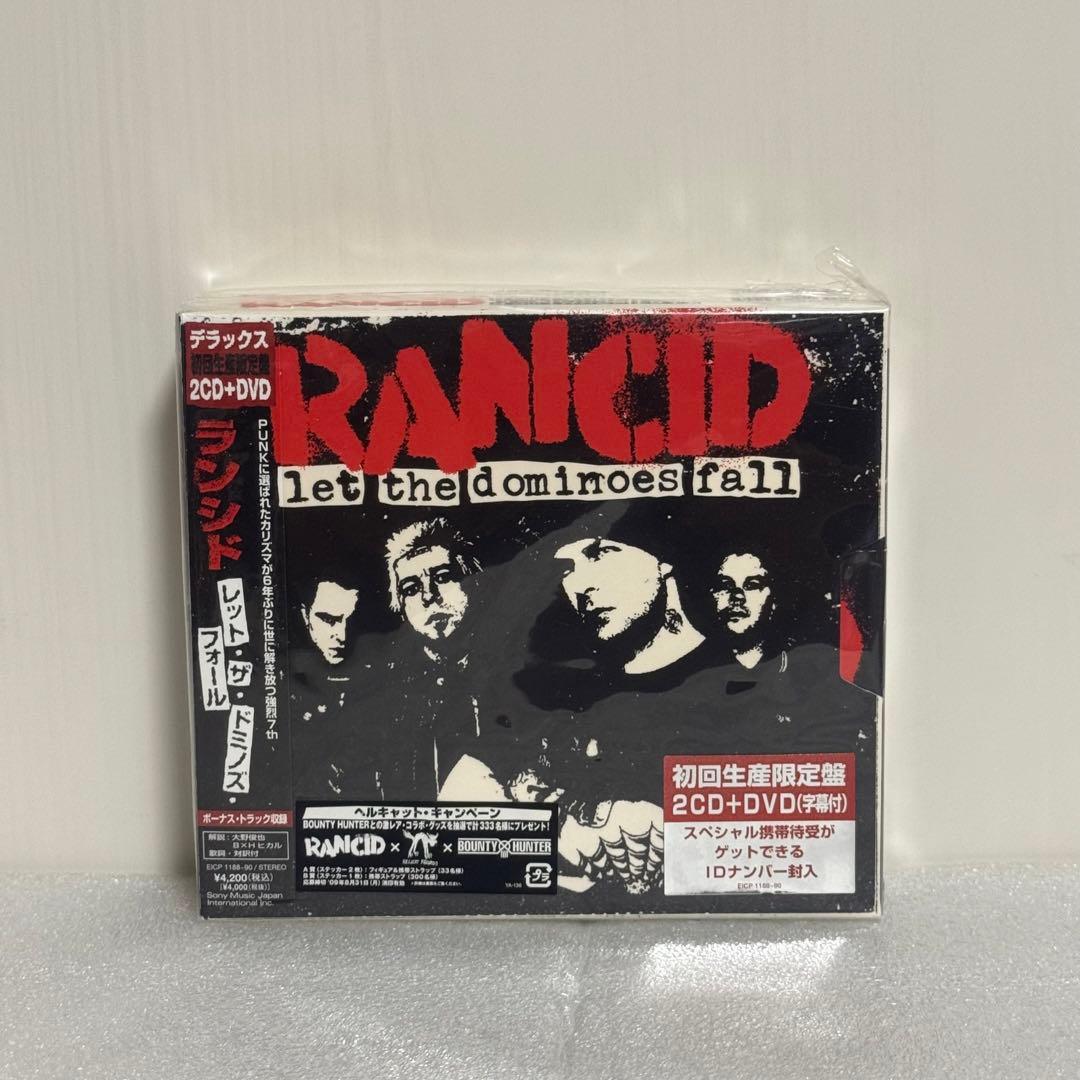 ランシド　レット・ザ・ドミノズ・フォール　初回生産限定盤　DVD付