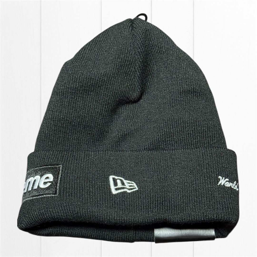 HIROMUSupreme×New Era Box Logo Beanie