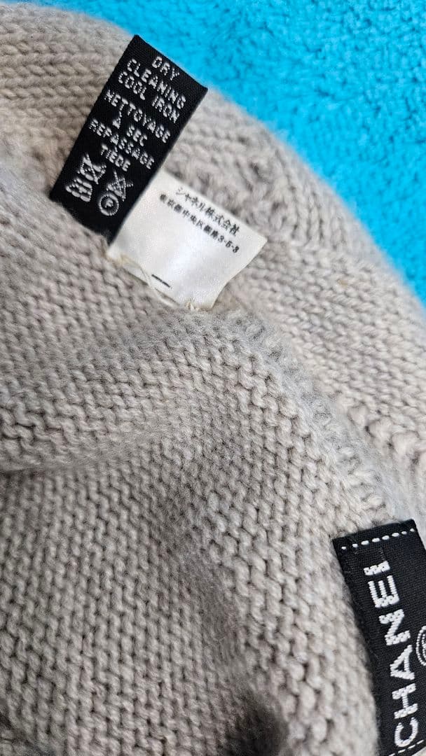 CHANEL　シャネルニット帽子