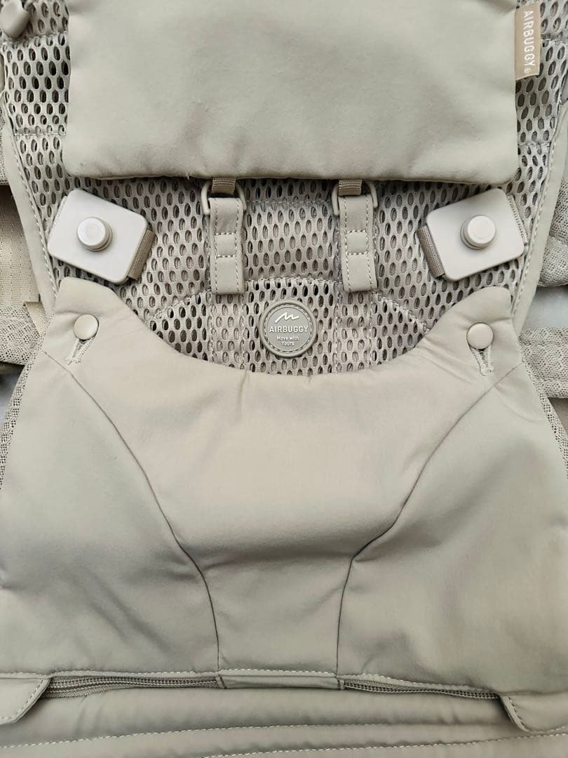 【美品✨】A.B.C. エアバギー抱っこ紐 ベージュ＋ラルフローレン洋服セット