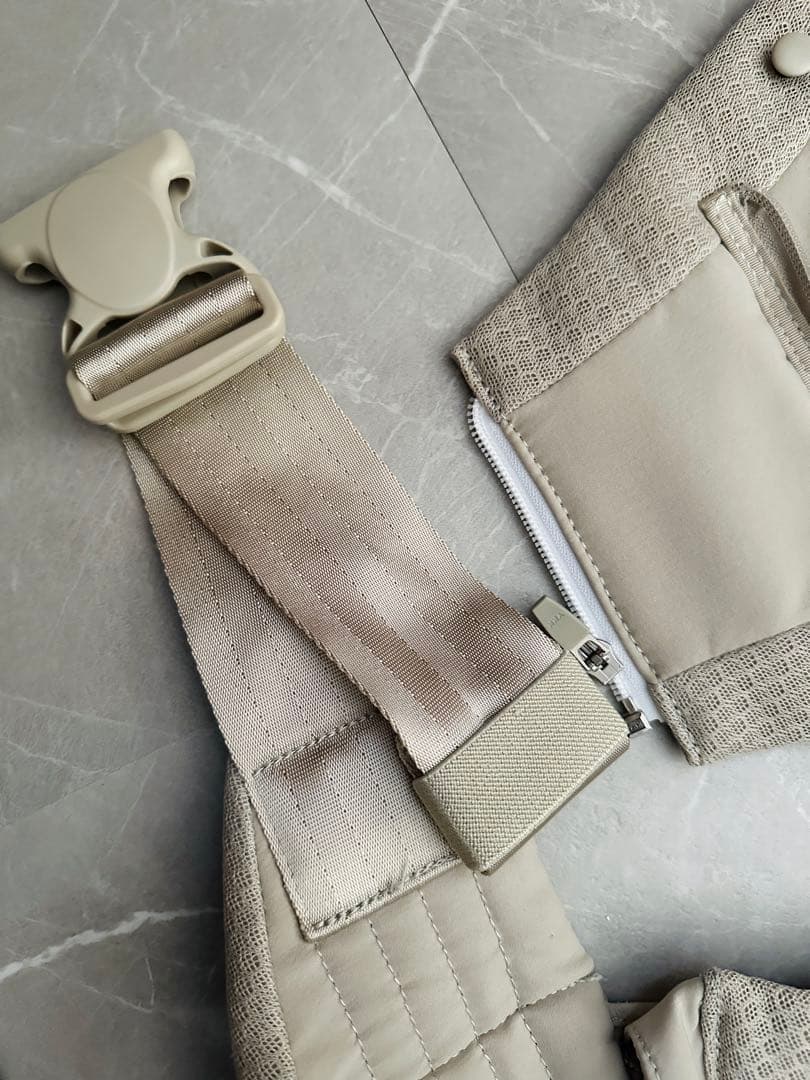 【美品✨】A.B.C. エアバギー抱っこ紐 ベージュ＋ラルフローレン洋服セット