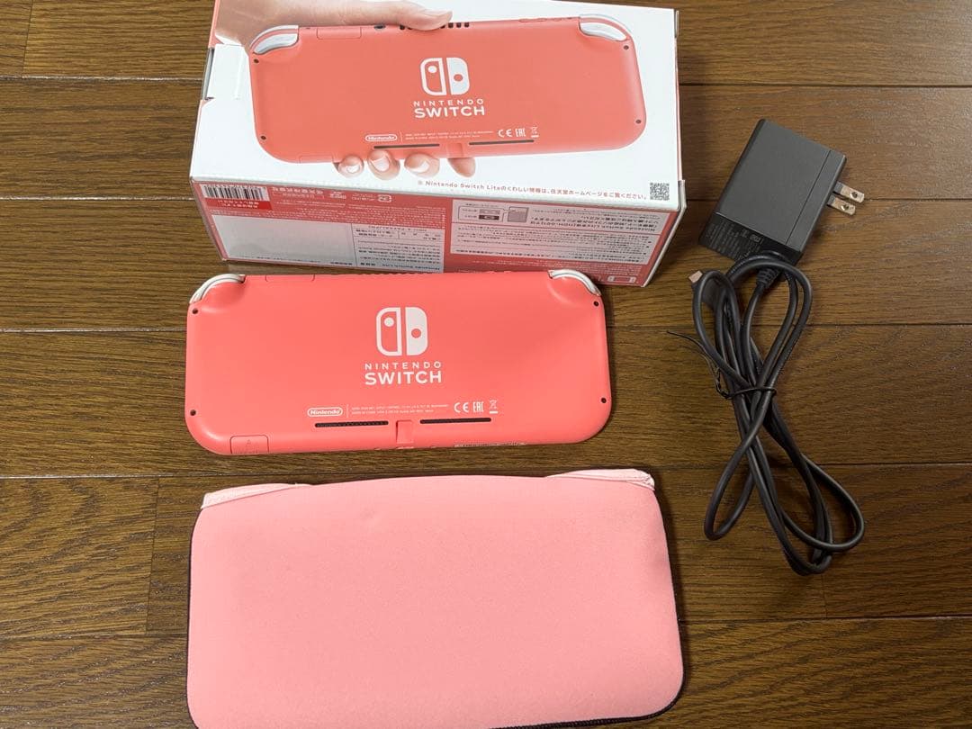 Nintendo Switch LITE コーラル【ジャンク扱い】