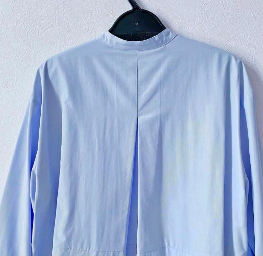 【新品・未使用】MARILYNMOON タックフリルフレアシャツ