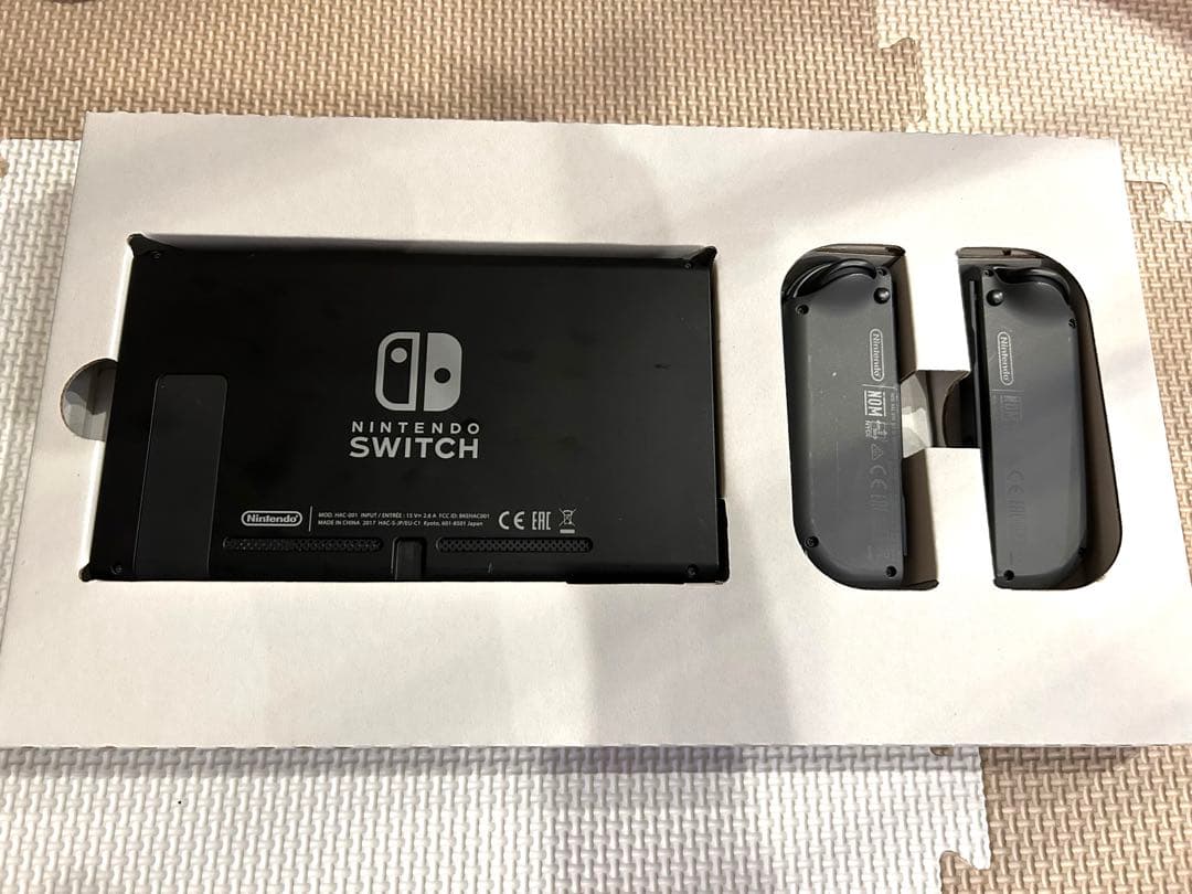 Nintendo Switch 本体　グレー　おまけ付き