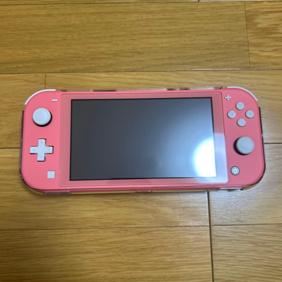 Nintendo Switch Lite本体(透明ケース・画面保護シート付)