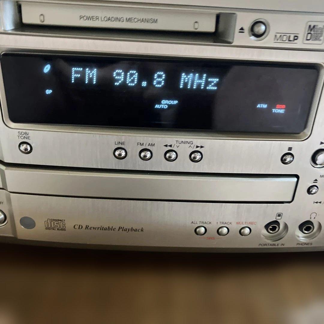 DENON D-MG33ベルト交換済CDMD動作