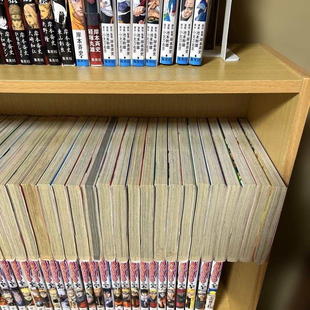 NARUTO ナルト全72巻+ 関連本+ 小説BORUTO1〜7巻