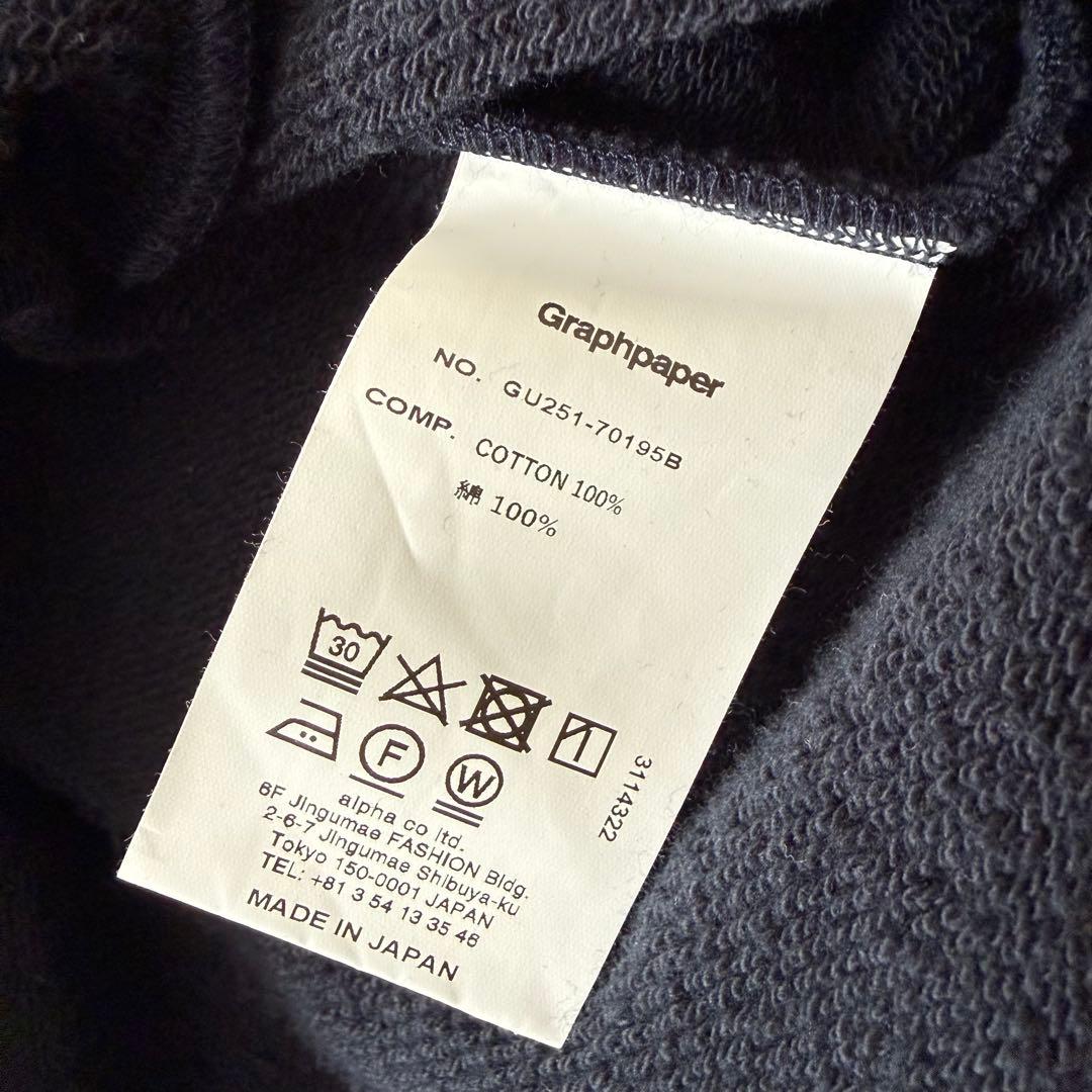 トップス Graphpaper Azuma Terry Crew Neck Sweat