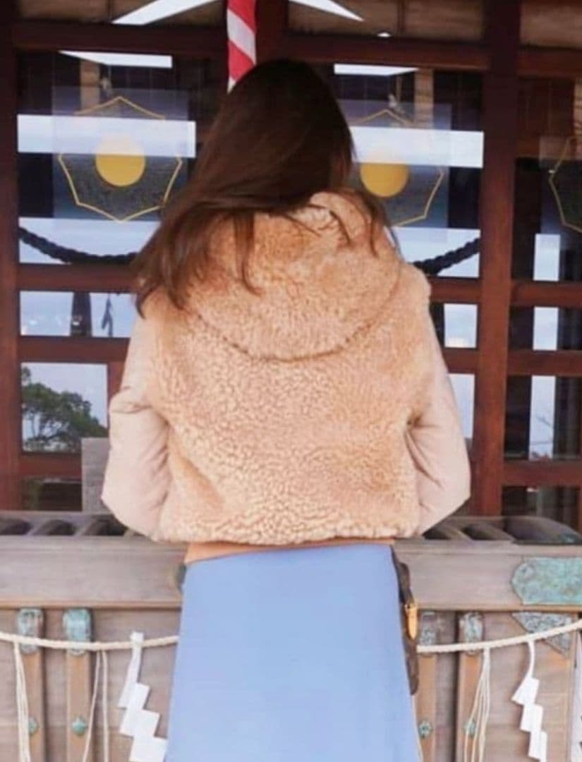 【最終値下げ／美品】SEE BY CHLOE ムートン ジャケット フード付き