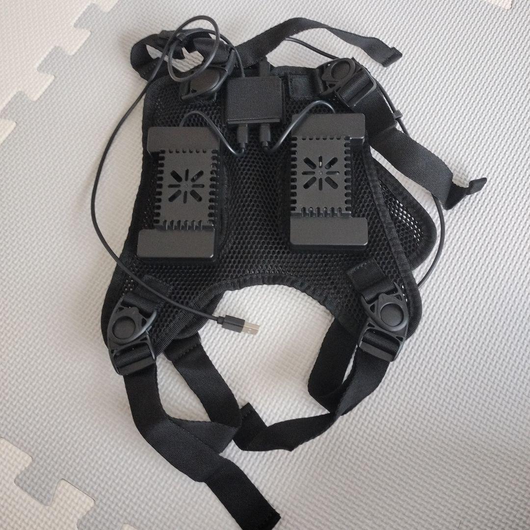 ペルチェ冷却クールベスト ブラック