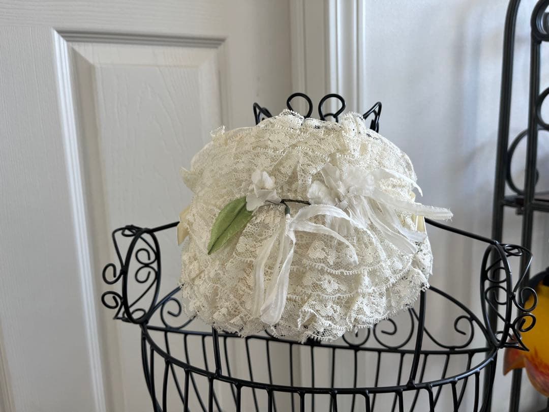 フランス ヘッドドレス アンティーク　ヘアーアクセサリー