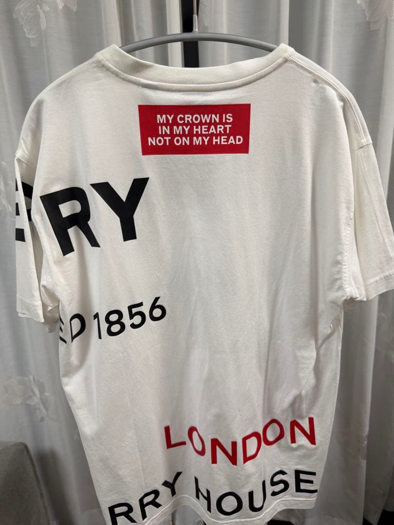 BURBERRY プリント Tシャツ XXS ホワイト
