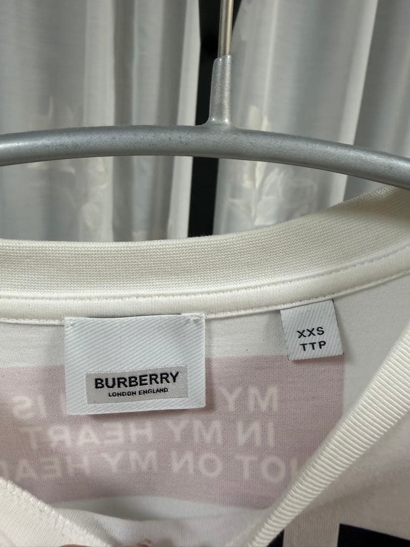BURBERRY プリント Tシャツ XXS ホワイト