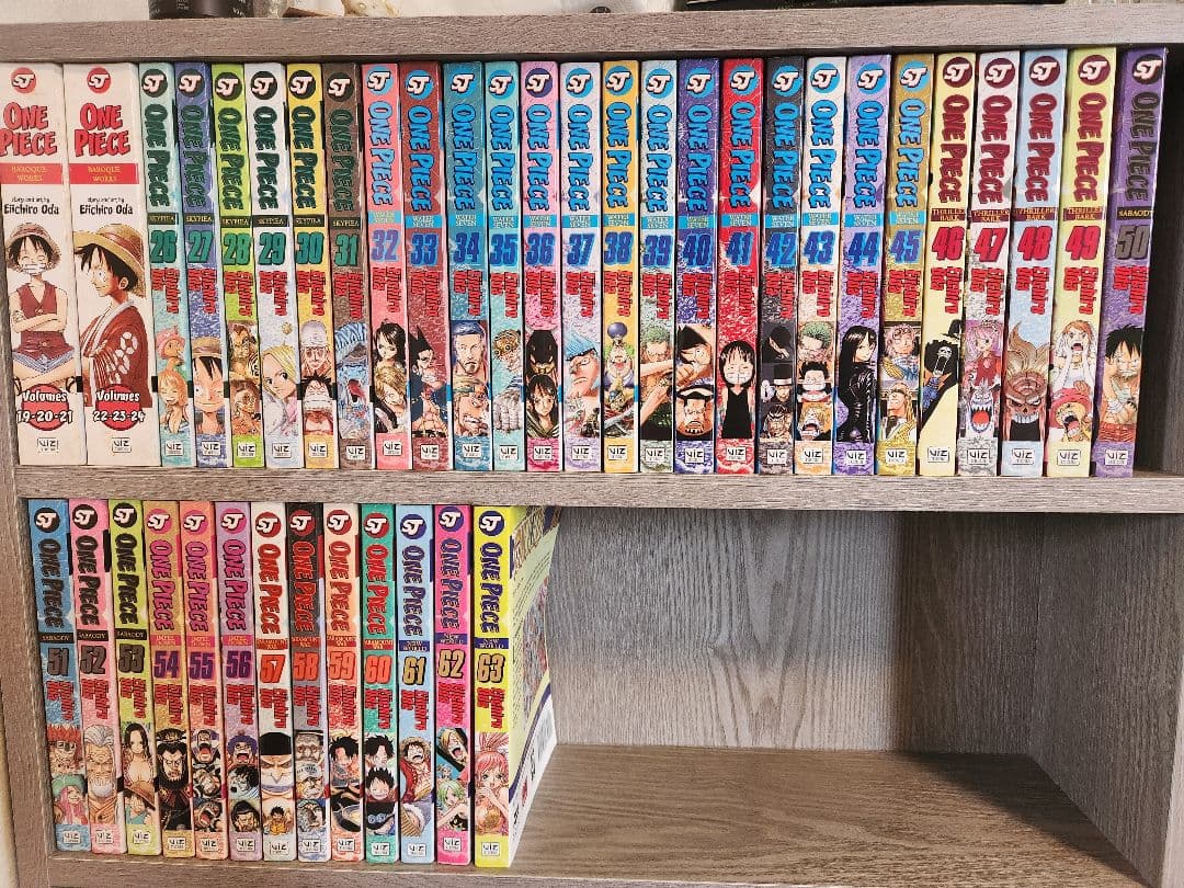 英語版ONE PIECE　19巻から63巻(25巻欠品)