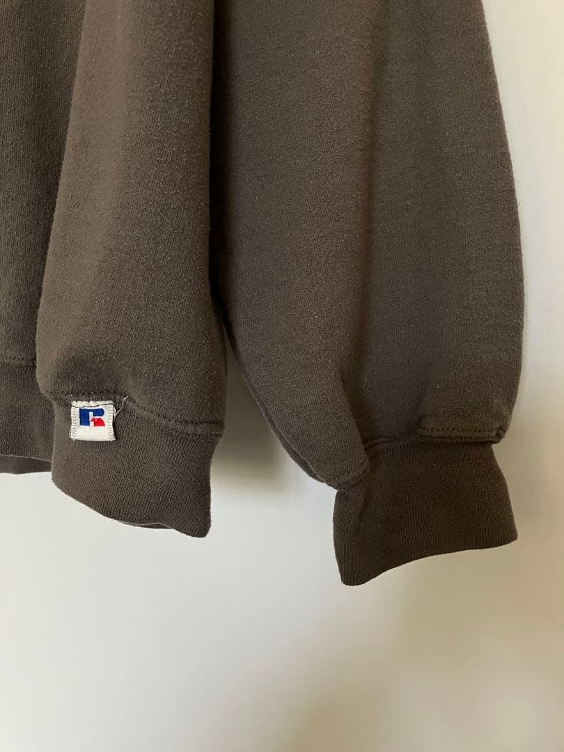 希少 80s USA製 Russelラッセル スウェット チャコールグレー XL
