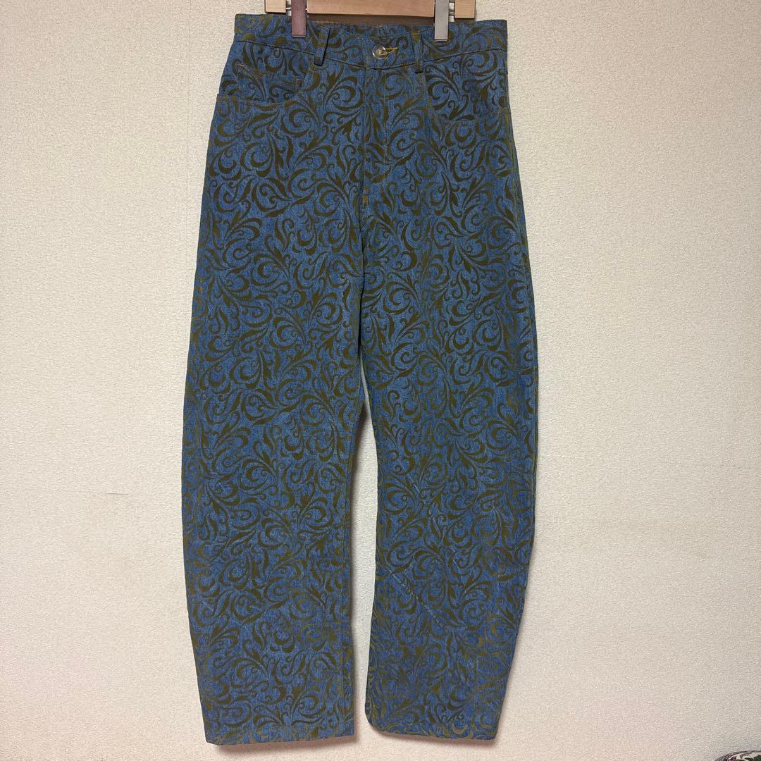 joone joonam 総柄デニム ポーカーズ カンティス着用