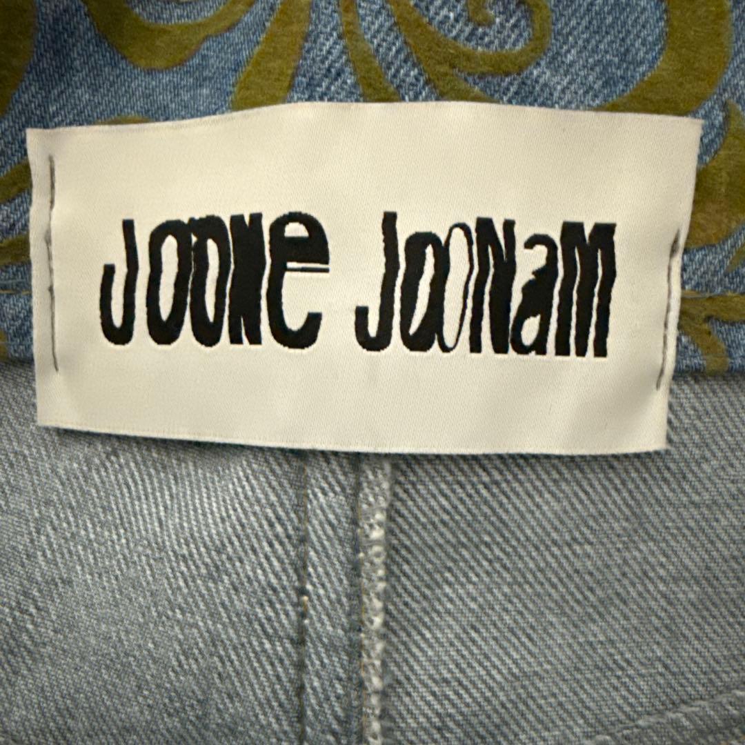 joone joonam 総柄デニム ポーカーズ カンティス着用