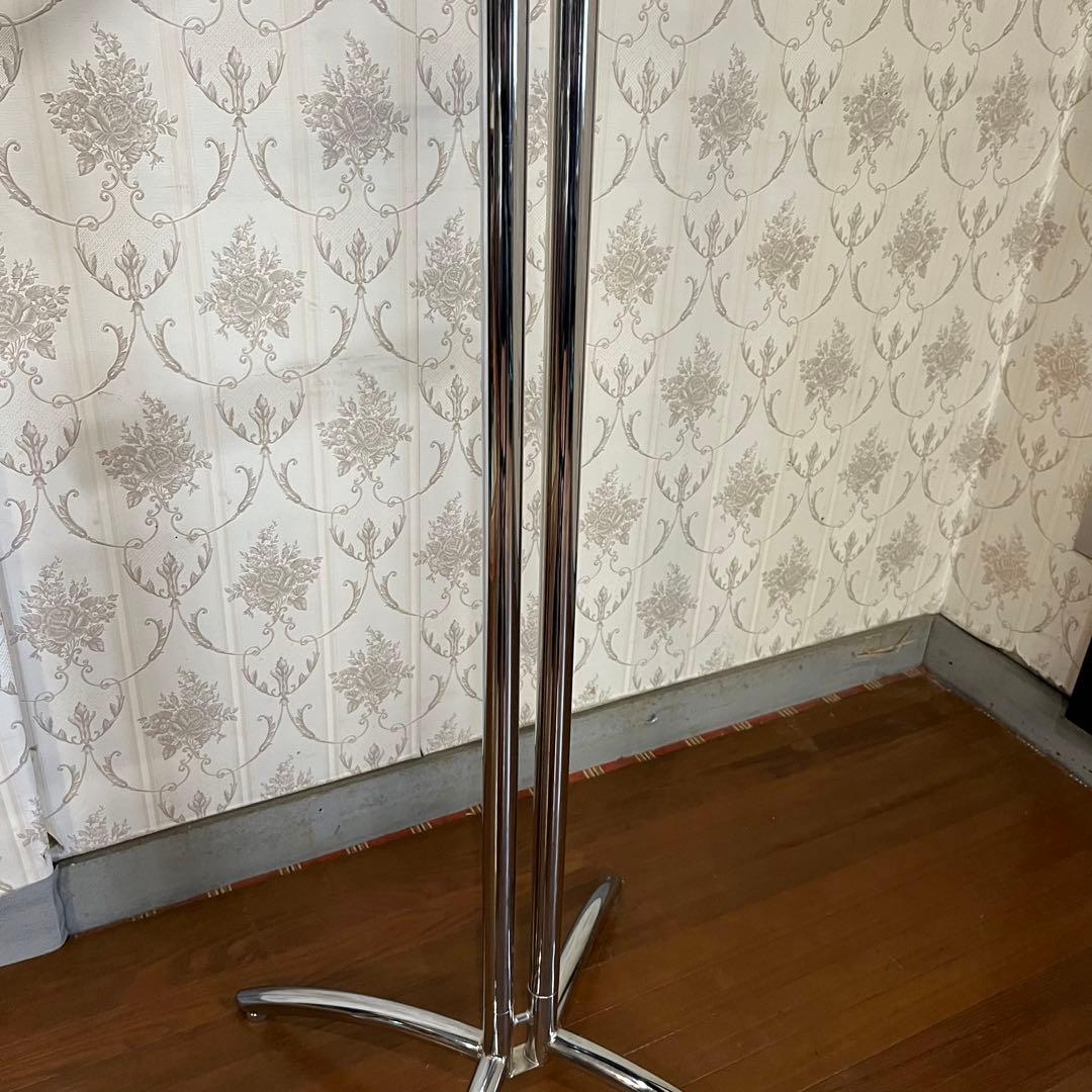 【アンティーク】アイアン ハンガーラック 2方向 店舗什器 インダストリアル