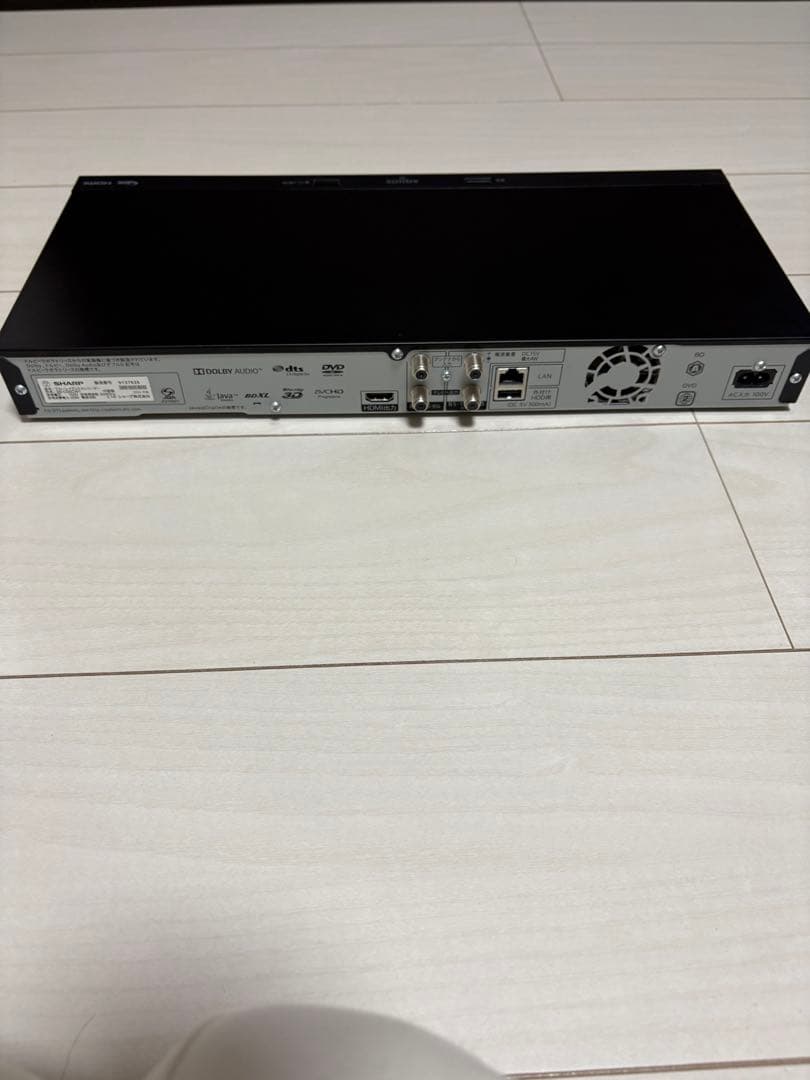 ブルーレイレコーダー HDMI USB LAN 接続 (2B-C05CW1)