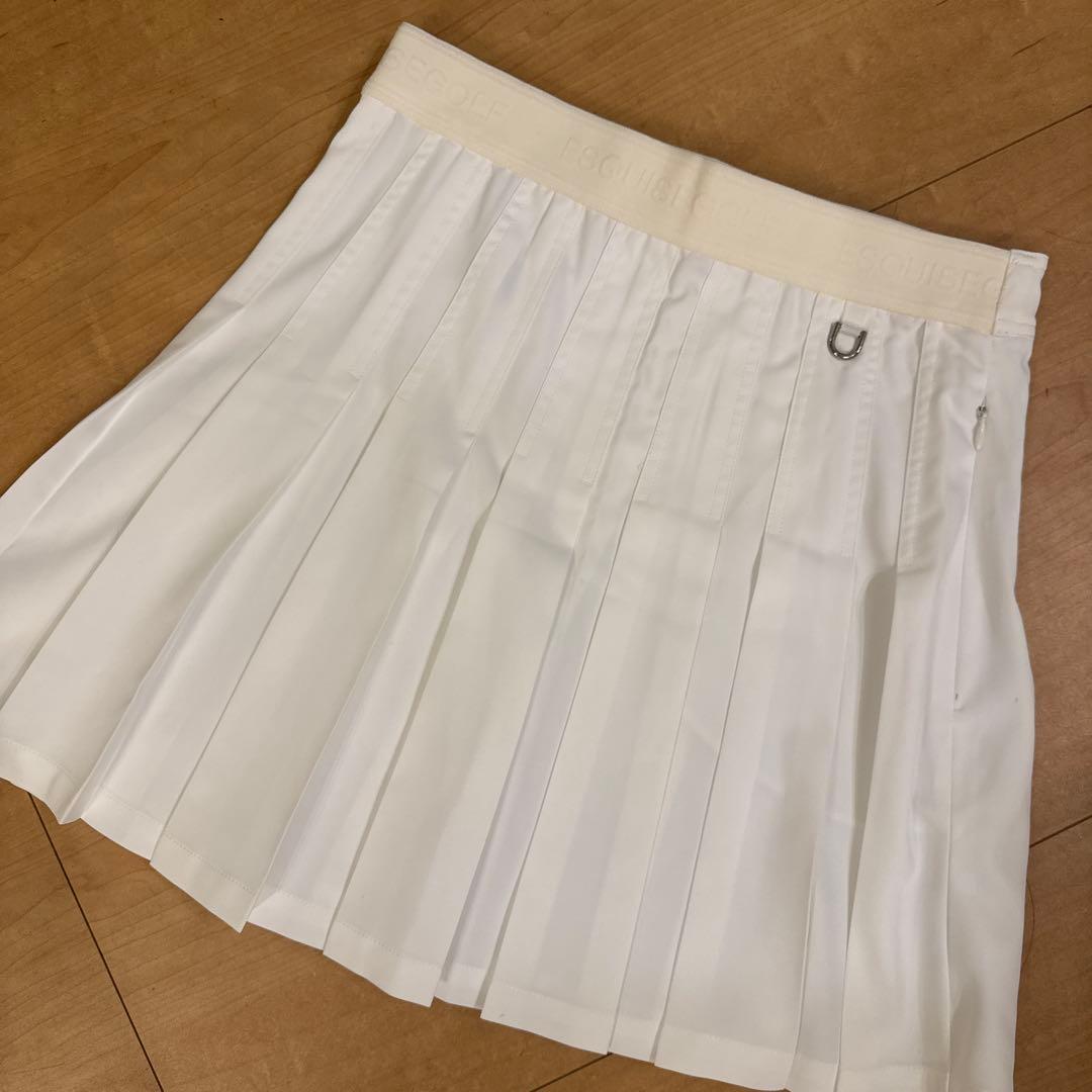 ESQUISE GOLF プリーツスカート　ゴルフウェア