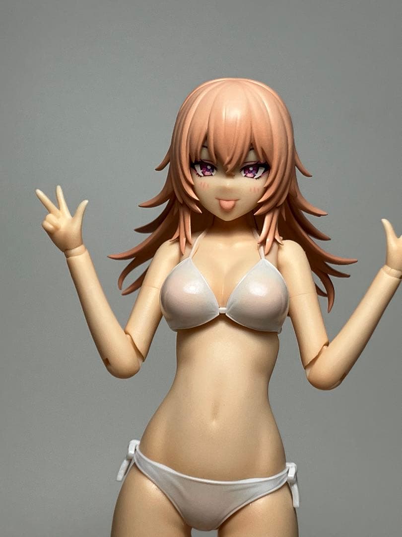 創彩少女庭園　一条星羅　水着　ヘアアレンジver 塗装済、完成品