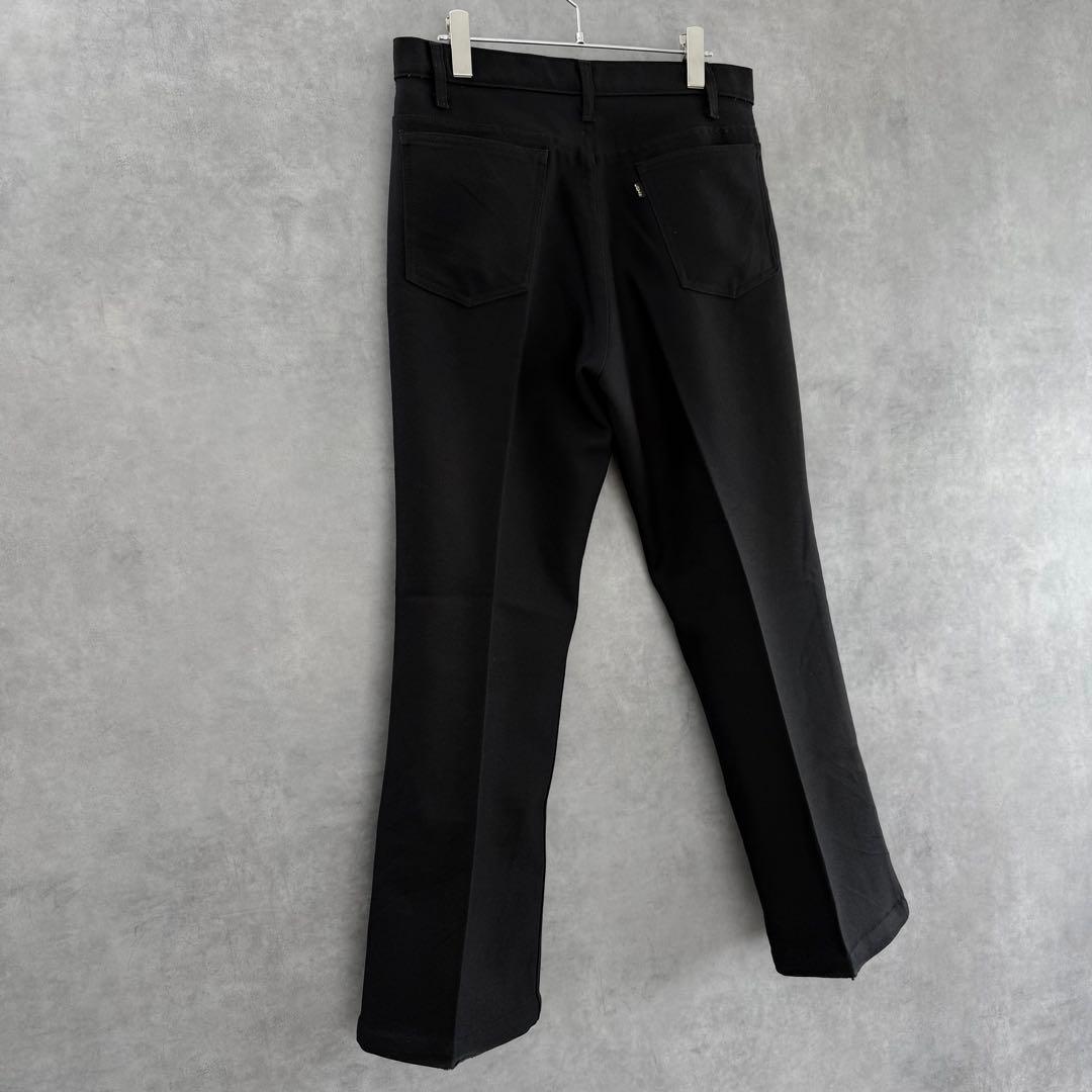 90s USA製 Levi’s スタプレスト スタプレ ブラック 黒 スラックス