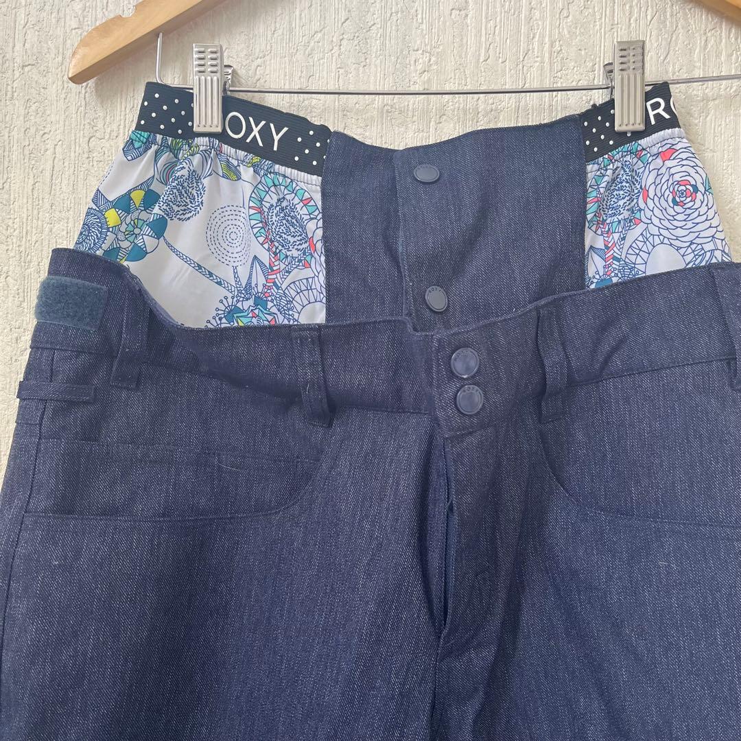 ロキシー　ROXY　レディース　スノーボードジャケット　Sサイズ　総柄上下セット