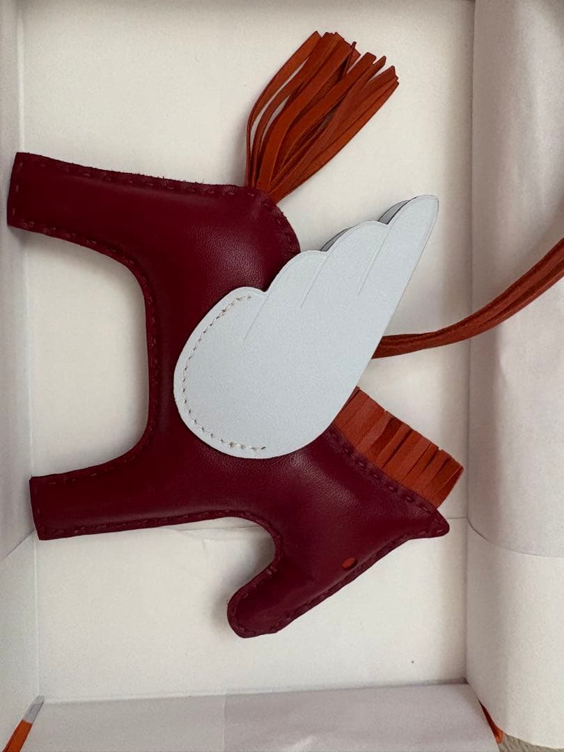 新品未使用　エルメス　ペガサス　MM ロデオチャーム