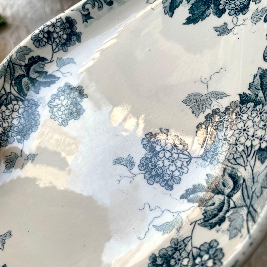 【美品】サンタマン　ブールドネージュ　ラヴィエ　フランスアンティーク　紫陽花