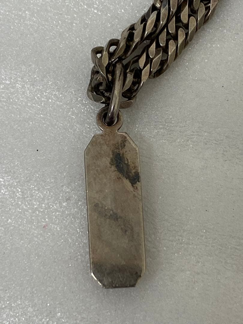 3-3122 シルバー925 Leda SILMA 喜平ネックレス