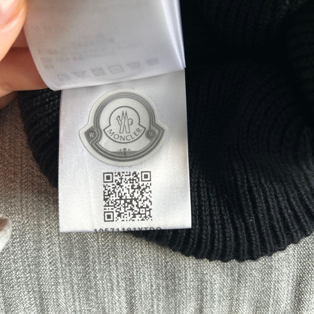 【本日発送】MONCLER ブラック ニット帽