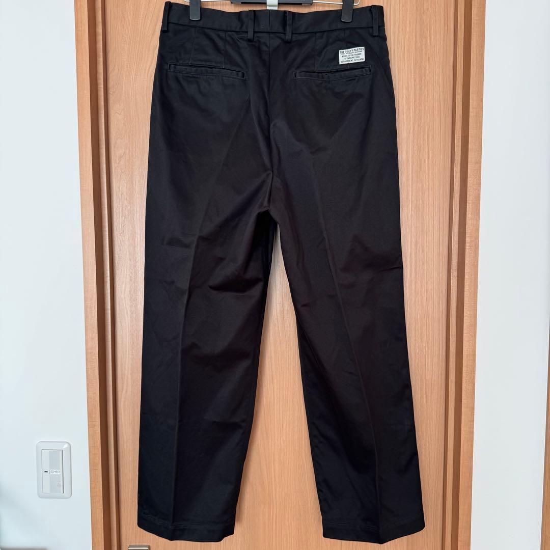 パンツ WACKOMARIA DOUBLE PLEATED CHINO TROUSERS