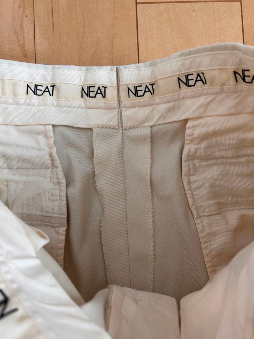 n*b様 Neat chino Ivory サイズ50 ニート