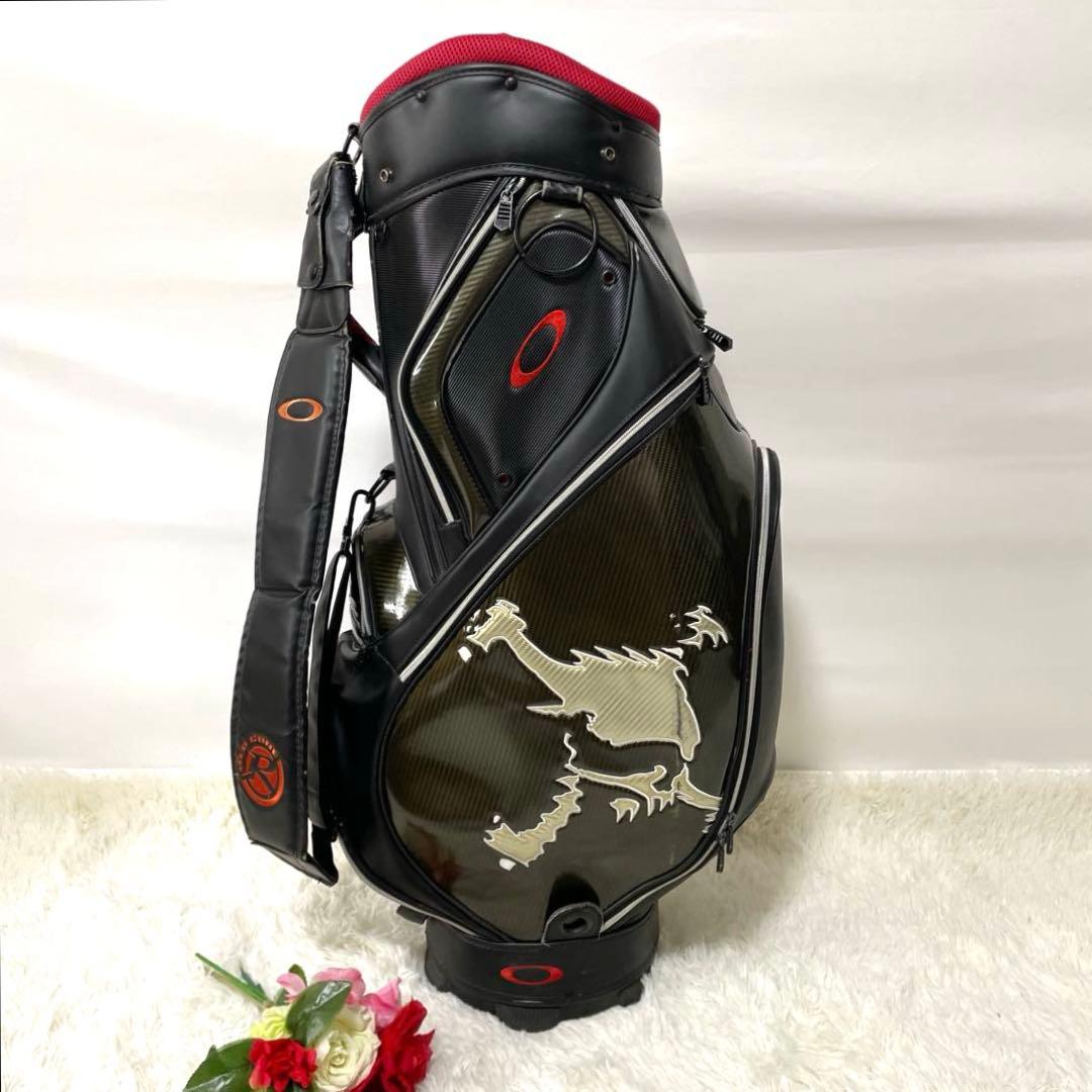 【訳あり/格安出品】オークリー キャディバッグ スカルロゴ フード付き