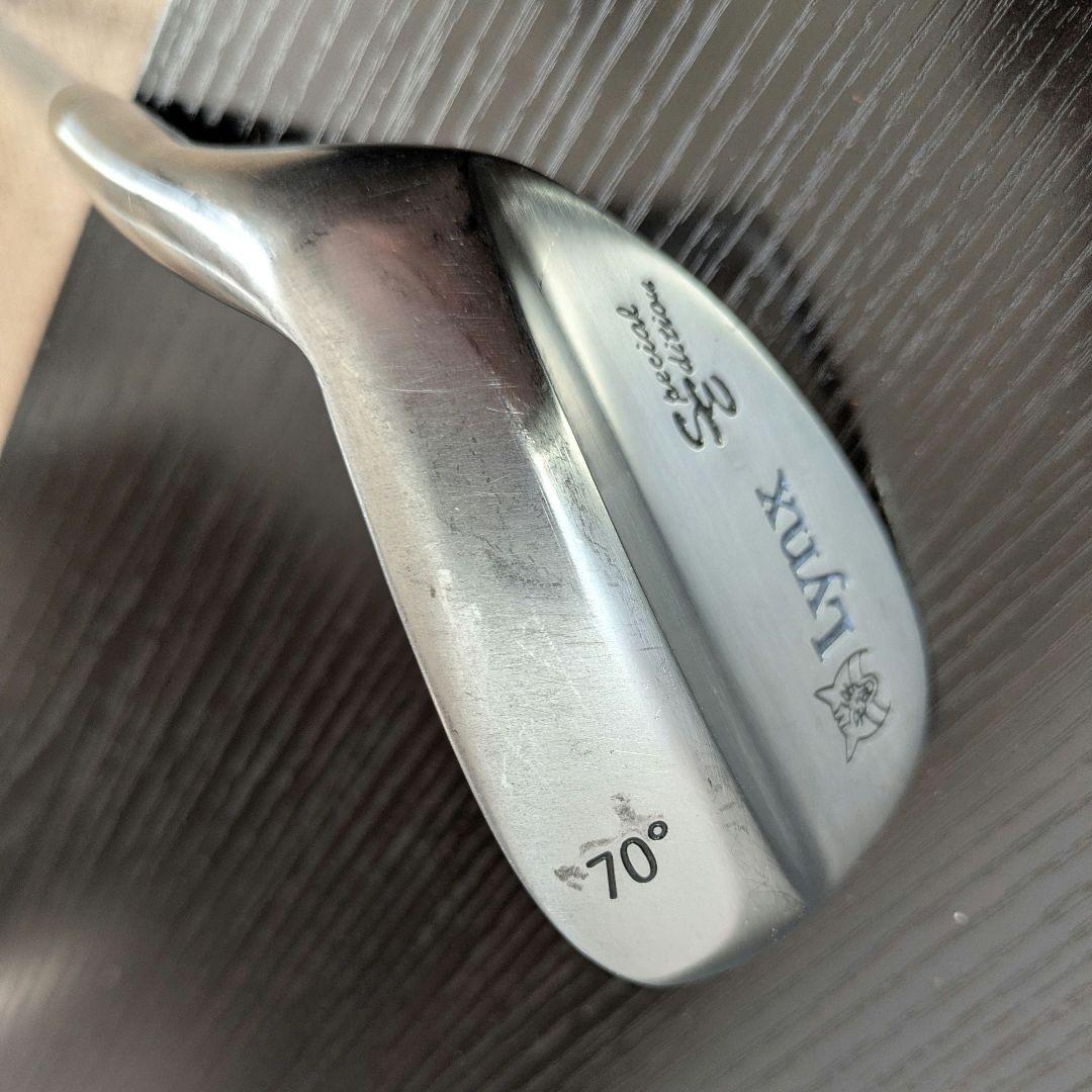 希少リンクスLWロブウェッジ70°メンズゴルフクラブ初心者Sグリップ新品SE