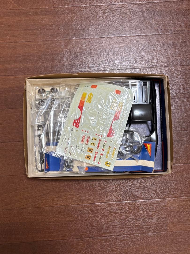 プラモデル(自動車モデルキット4点セット)