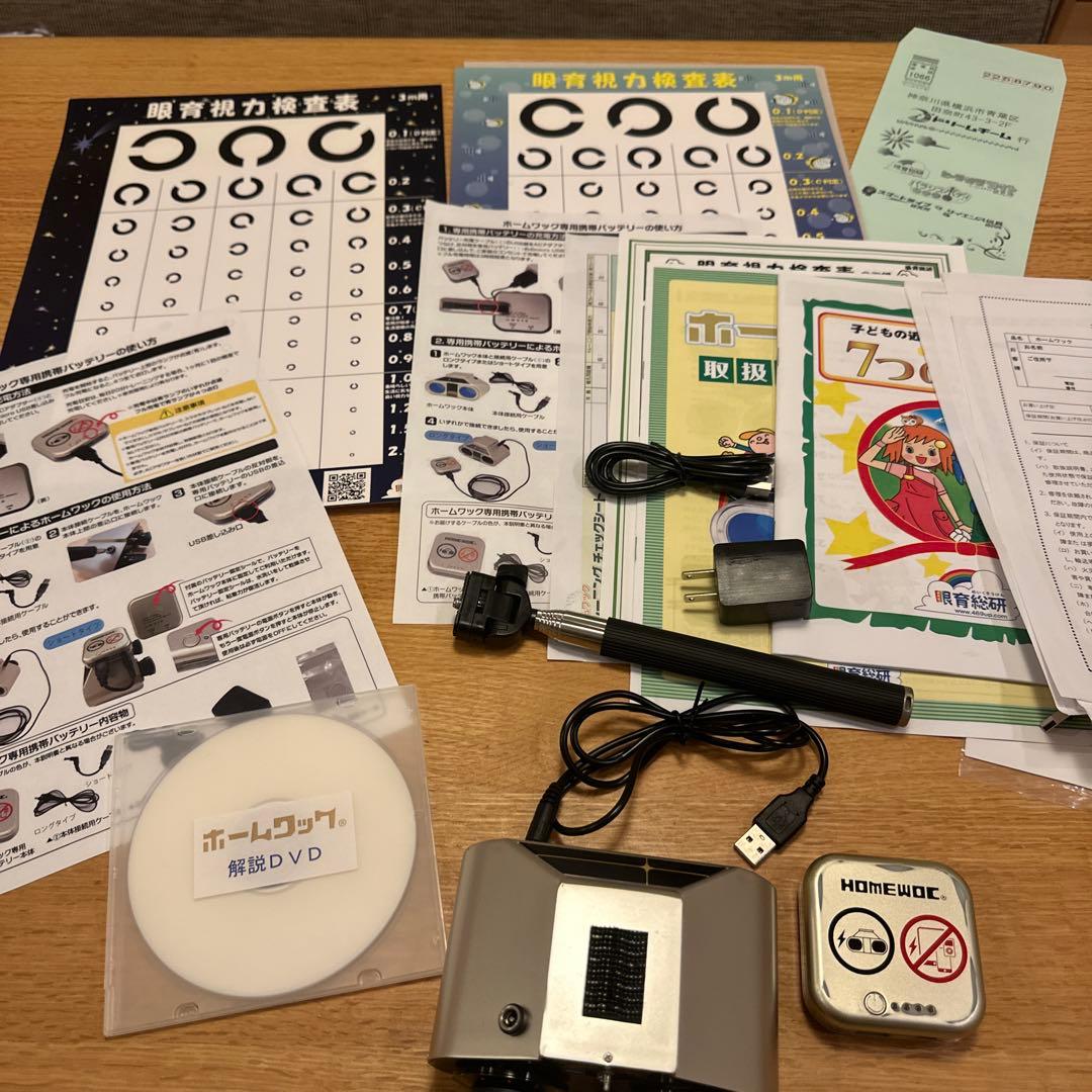 ホームワック　視力回復　トレーニング　眼育総研