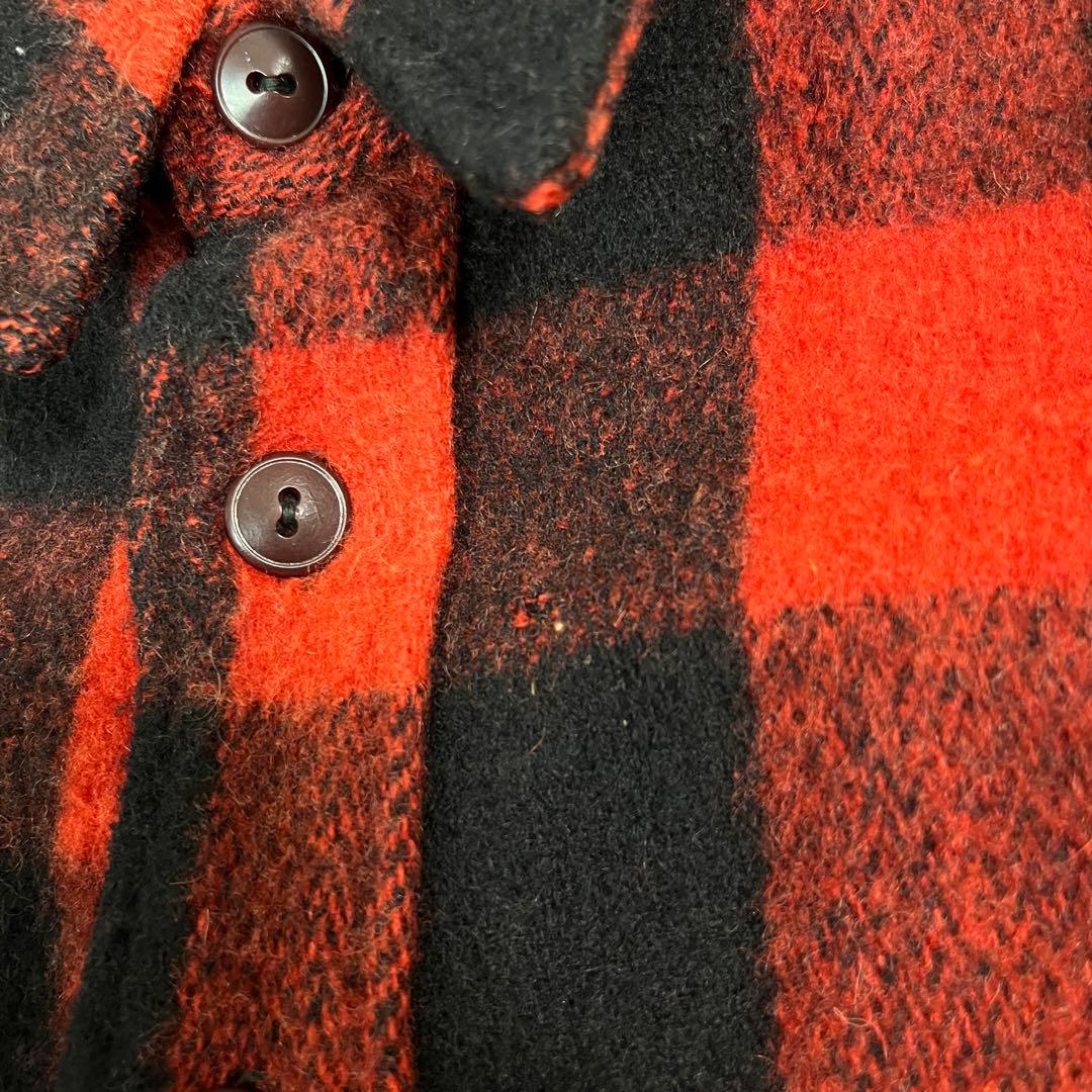 40s Woolrich マッキーノジャケット バッファローチェック ビンテージ