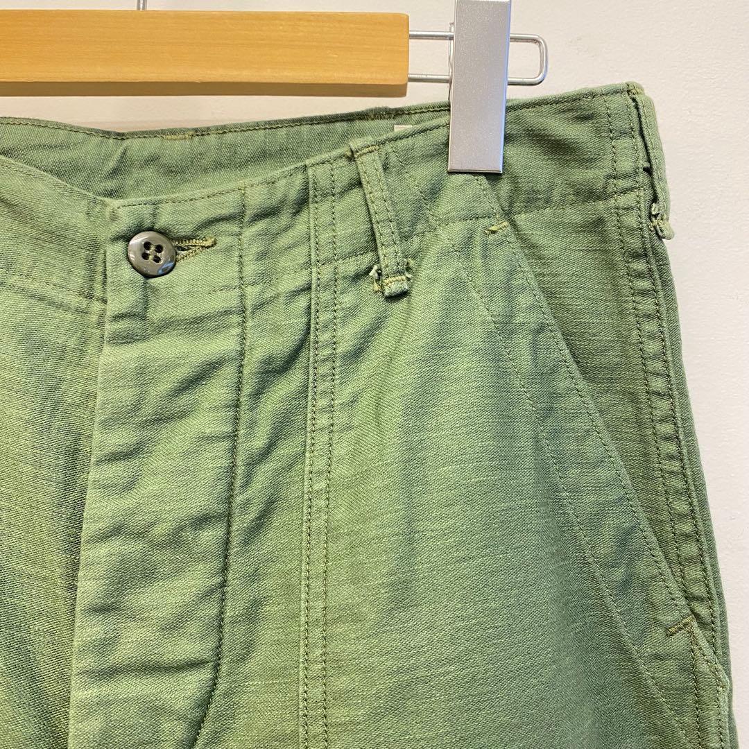 orSlow ベイカーパンツ　ファティーグ　ミリタリー　デニム　1 XS パンツ