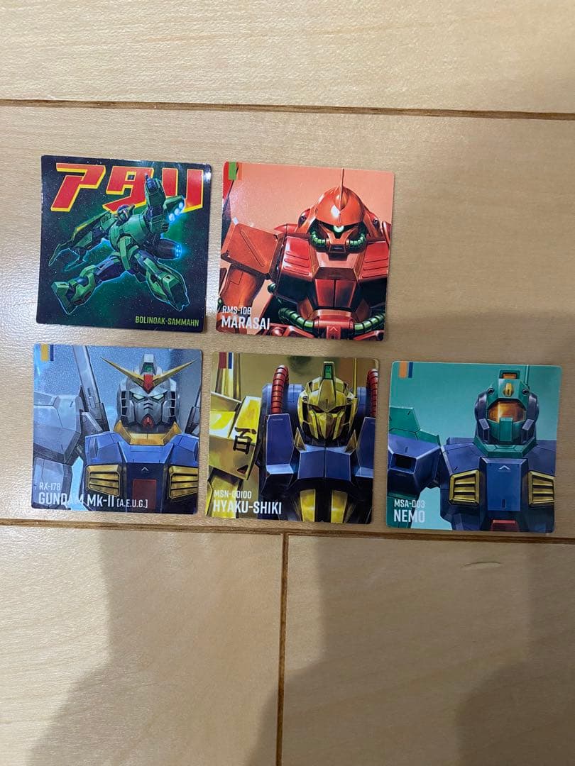 限定品 ガンダム ポテコ ファイル 新品 未開封 アタリ バンダイ