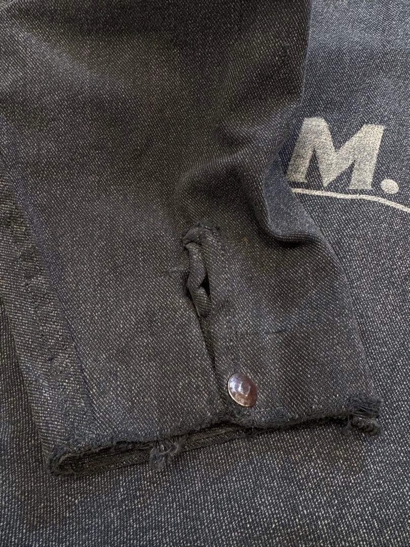 60s ブラックシャンブレー　コーチジャケット